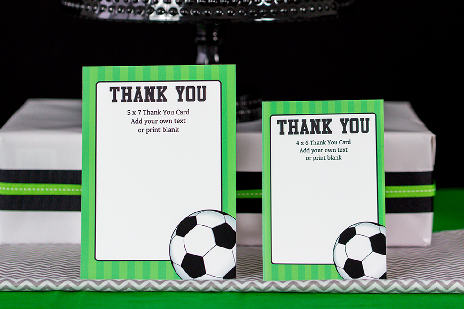 Soccer Party Decorations And Invitation Set Printable Studio