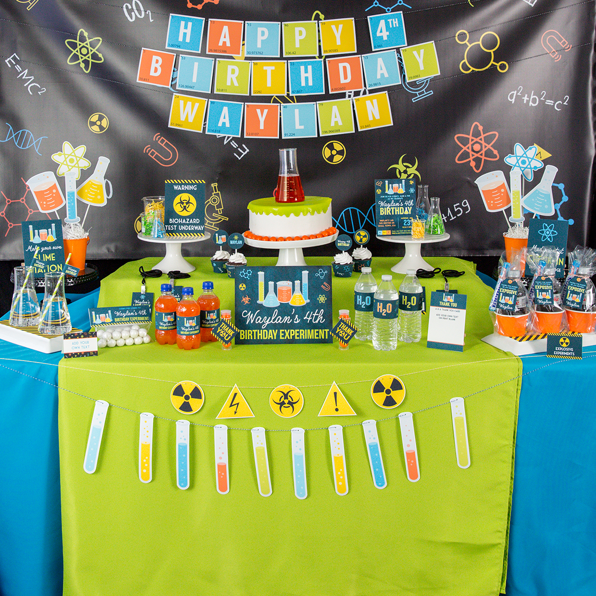 science birthday party